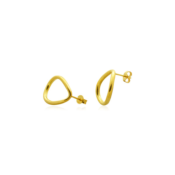 Drops χρυσά σκουλαρίκια σταγόνες (gold-plated) No2